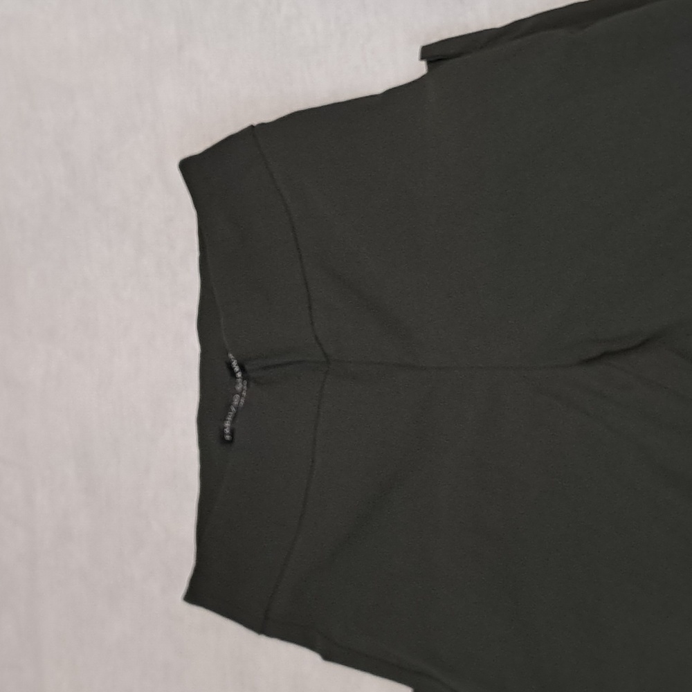 Fabrizio Gianni‎ Stretch Pant. Size 6. Forest Green.